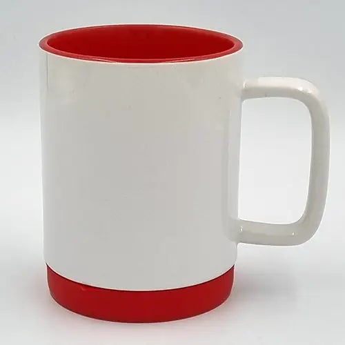 Red Base Sublimation Mug - simple